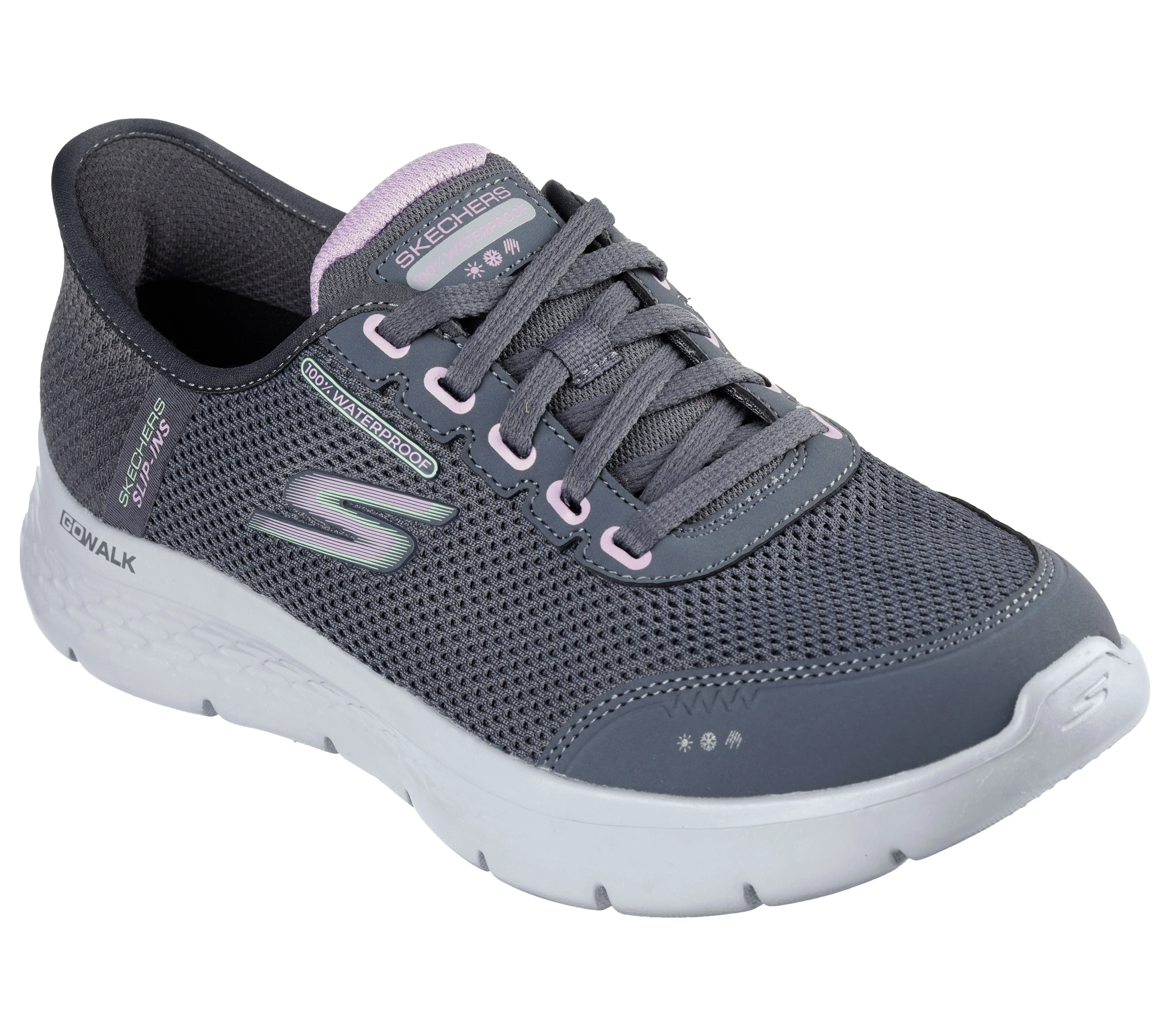 124846 - SKECHERS SLIP-INS WATERPROOF: GO WALK FLEX - CLEAR CREEK - Image 7