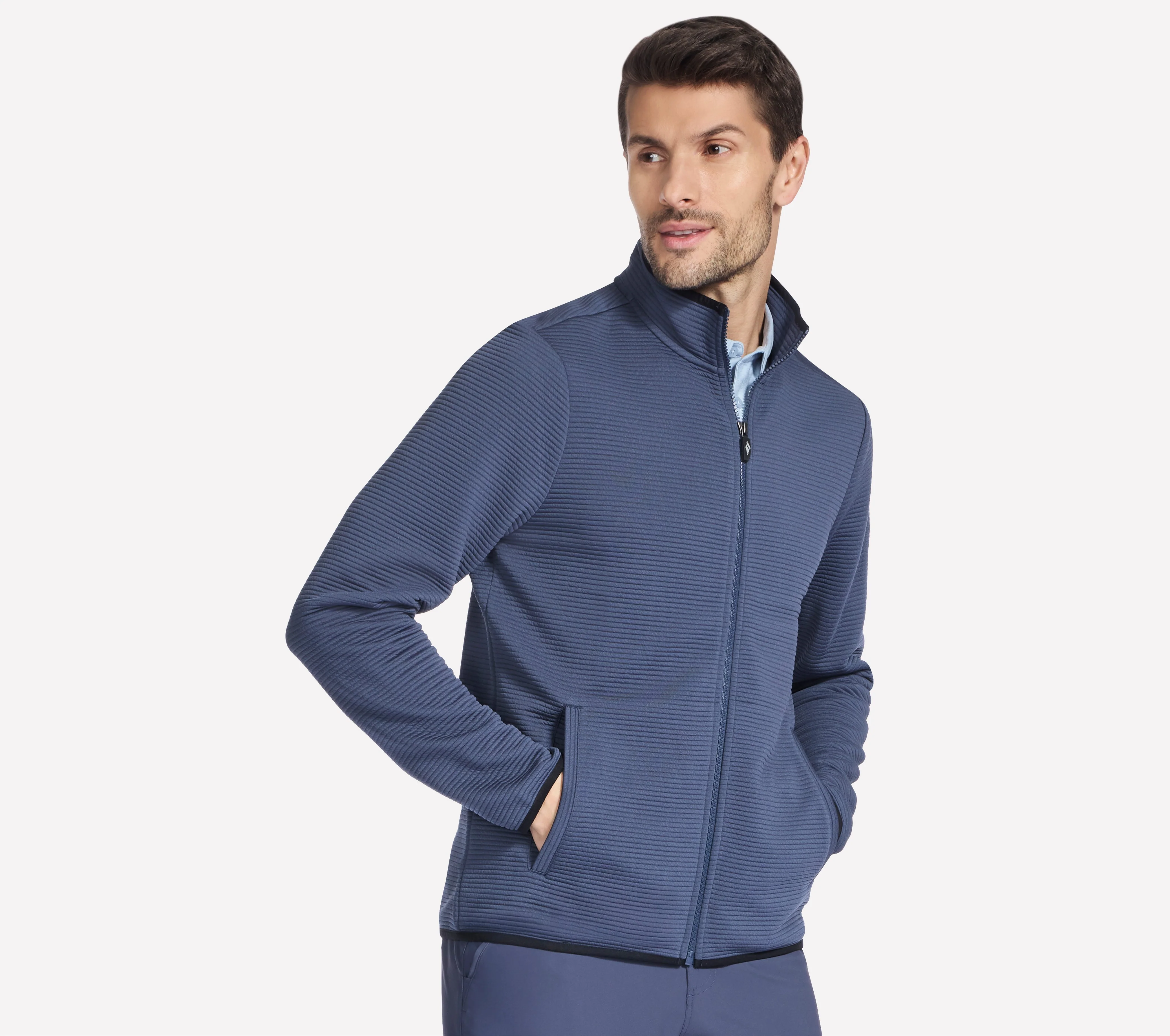 JA25 - THE HOODLESS HOODIE OTTOMAN JACKET - Image 17